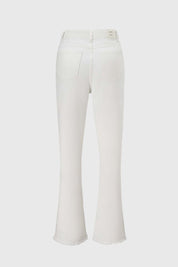 Jeans Niña Con Cortes Blanco