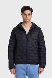 PARKA HOMBRE FULL ZIPPER CON BOLSILLO NEGRO I