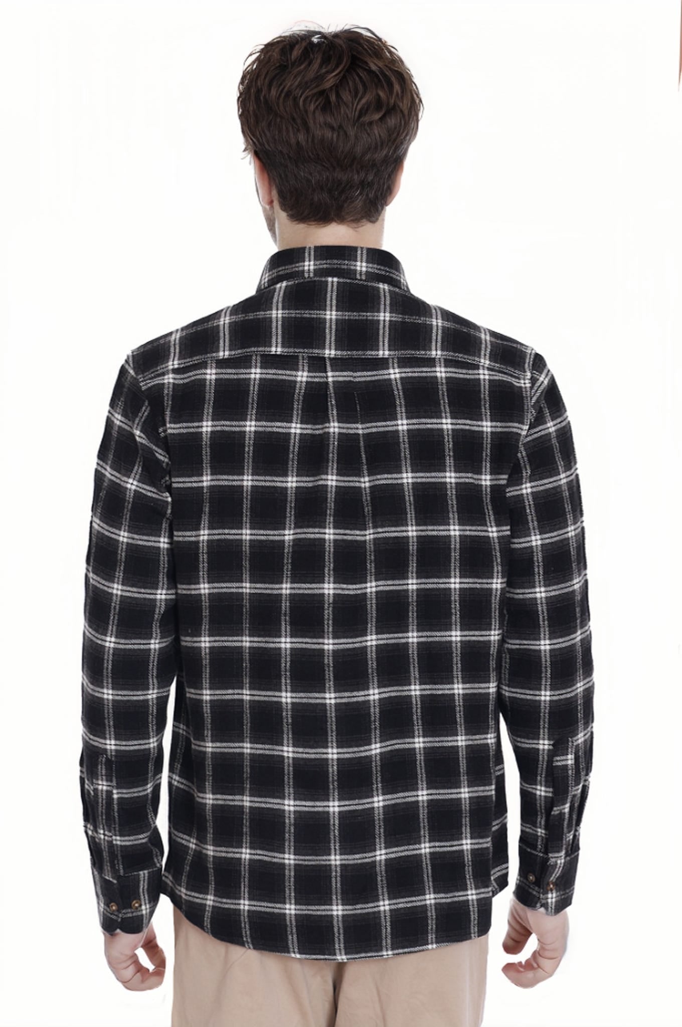 Camisa Hombre Franela Básica Marengo