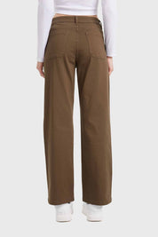 Jeans Mujer Recto Verde