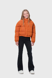 Parka Niña Puffa Camel
