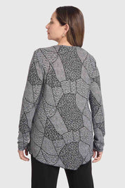 Sweater Mujer Cerrado Negro