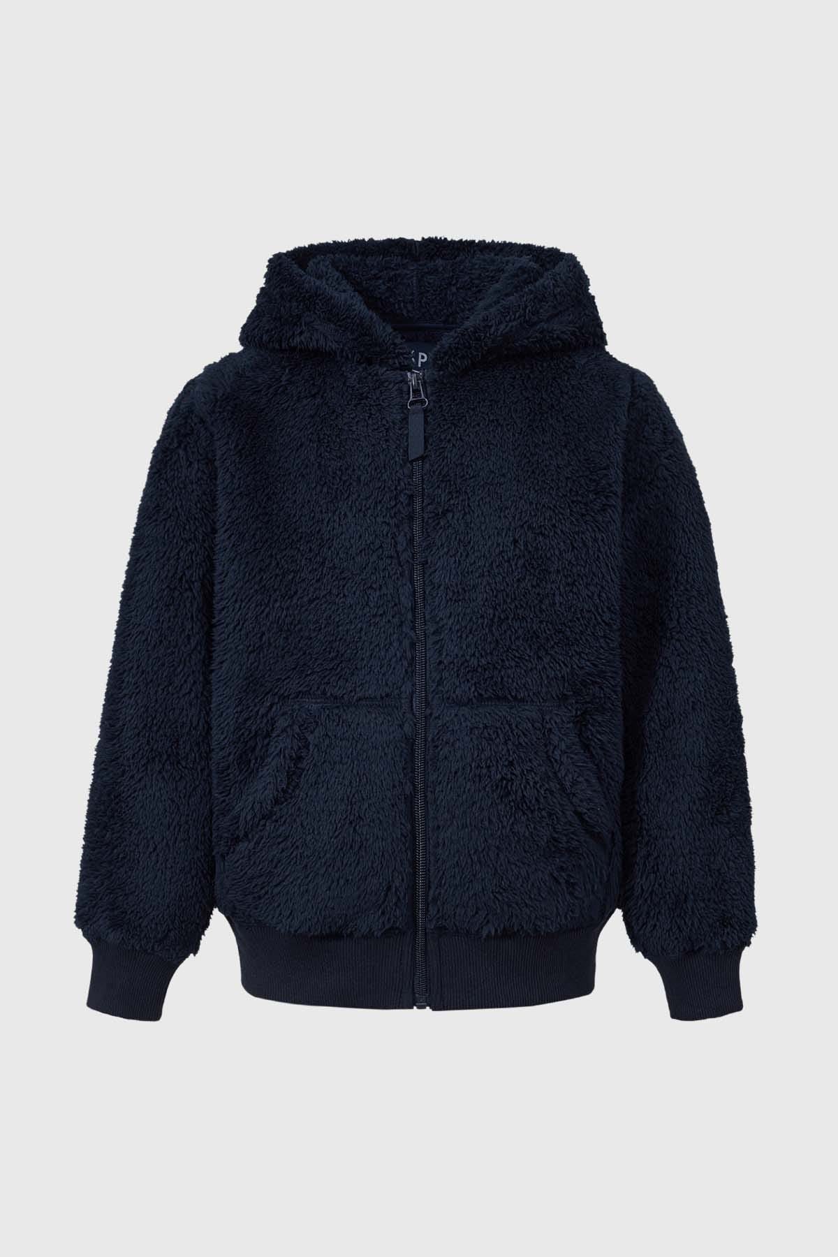 Polar Escolar Infantil Niña Peludo Azul