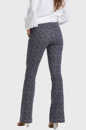 CALZA MUJER PRETINA ELÁSTICA NEGRO