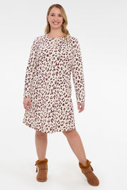 Pijama Mujer Camisa De Dormir Beige