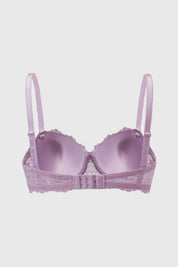 Sostén Mujer Strapless Encaje Lila