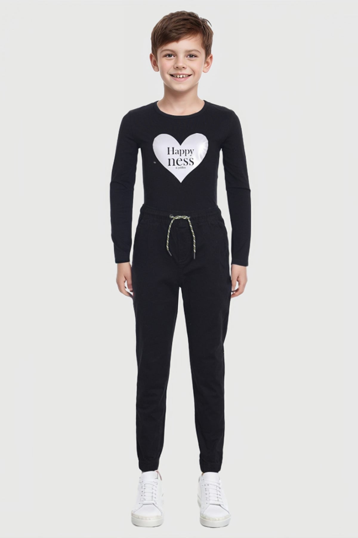 Pantalón Niño Jogger Negro