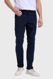 Jeans Hombre Slim Azul