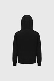 Polerón Niño Oversize Acid Whash Negro