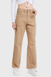 Jeans Mujer Recto Camel