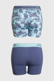Boxer Hombre Bipack Azul