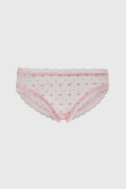 Calzón Mujer Pantaleta Encaje Palo Rosa