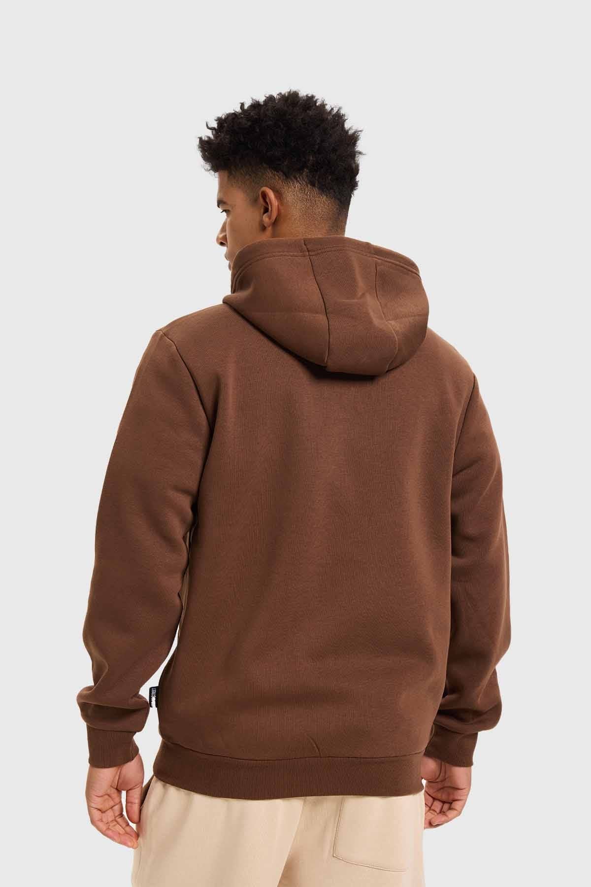 Polerón Hombre Básic Chocolate