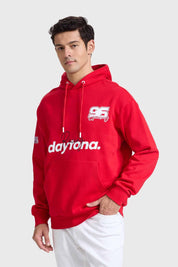 Polerón Hombre Hoodie Racing Rojo