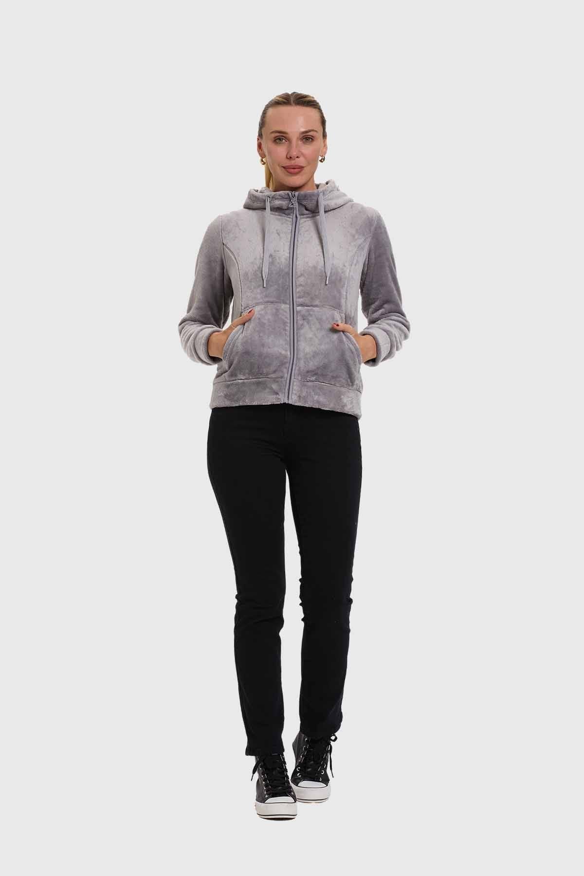 Polar Mujer Entallado Gris