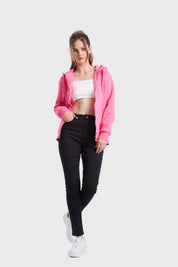 Polerón Mujer Hoodie Rosado