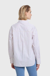 Blusa Mujer Puño Ancho Arena