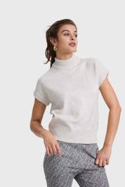 Sweater Mujer Crema