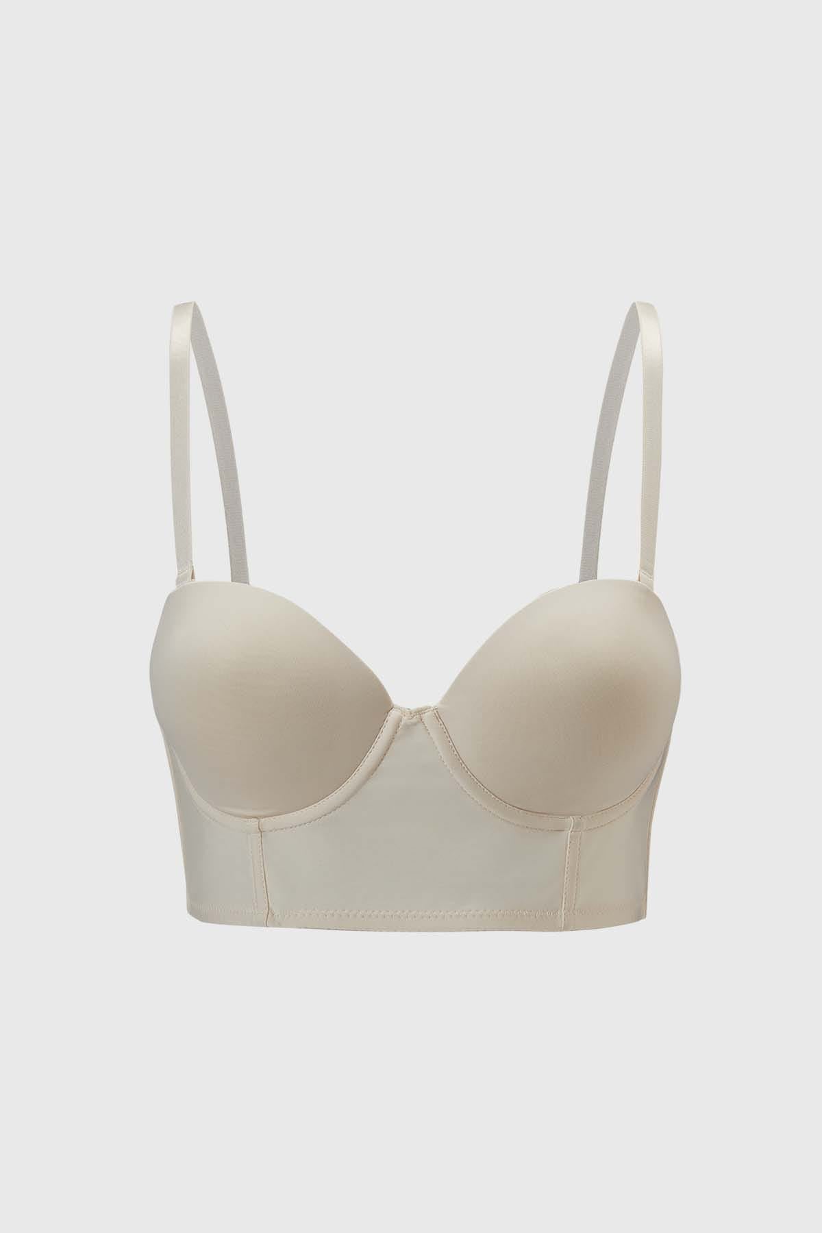 Sostén Mujer Strapless Bustier Crudo