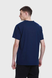 Polera Hombre Print Azul