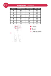 JEANS MUJER SUPER SKINNY LIA AZUL