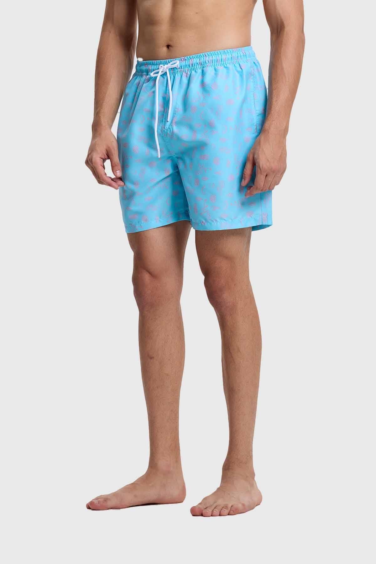 Short De Baño Hombre Print Calipso