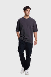 Polera Hombre Oversize Marengo