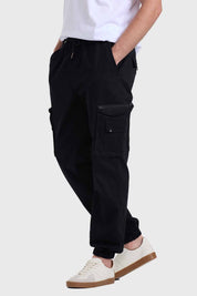 Pantalón Hombre Cargo Negro