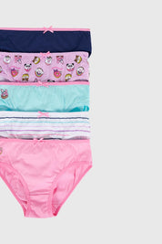 Calzón Niña 5Pack Pantaleta Azul