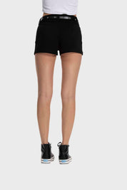 Short Mujer Cinturón Negro