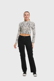 Polera Mujer Print Blanco
