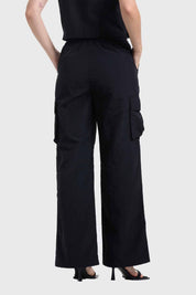 Pantalón Mujer Cargo Negro