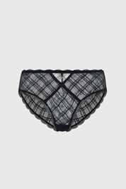 Calzón Mujer Pantaleta Detalle Encaje Blanco