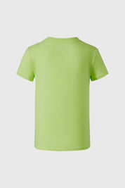 Polera Niña Print Verde Flúor