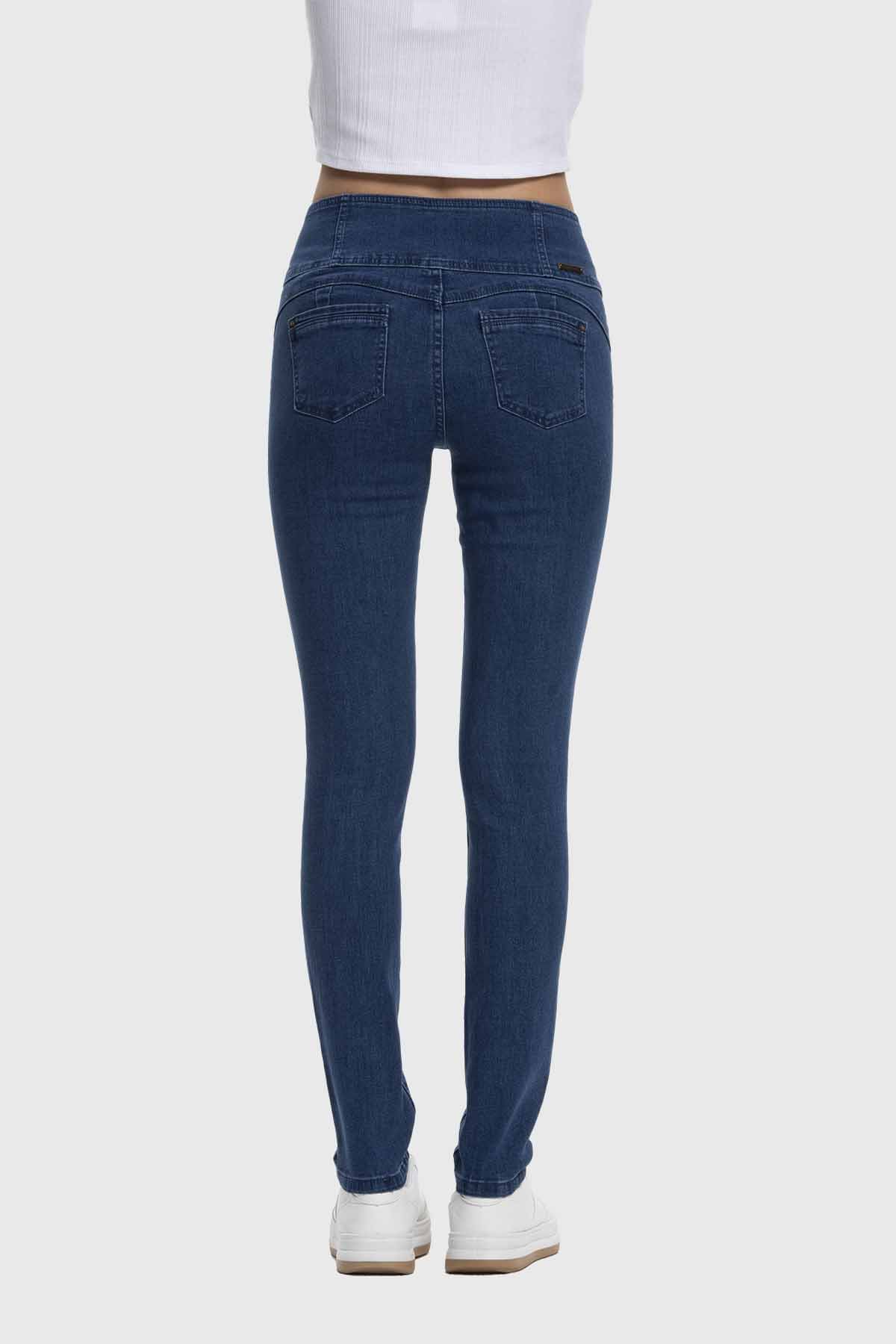 Jeans Mujer Modelo Castilla Azul
