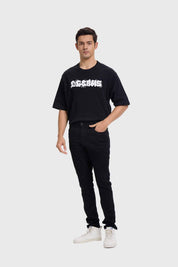 Jeans Hombre Slim Negro