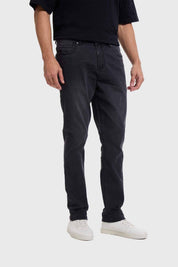 Jeans Hombre Slim Gris