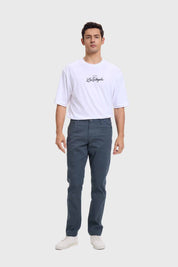 Jeans Hombre Slim Petróleo