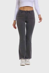 Jeans Monse Flare Mujer Gris