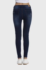 Jeans Mujer Skinny Lia Azul