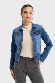 Chaqueta Mujer Clásica Azul I