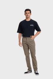 Jeans Hombre Jogger Cargo Café