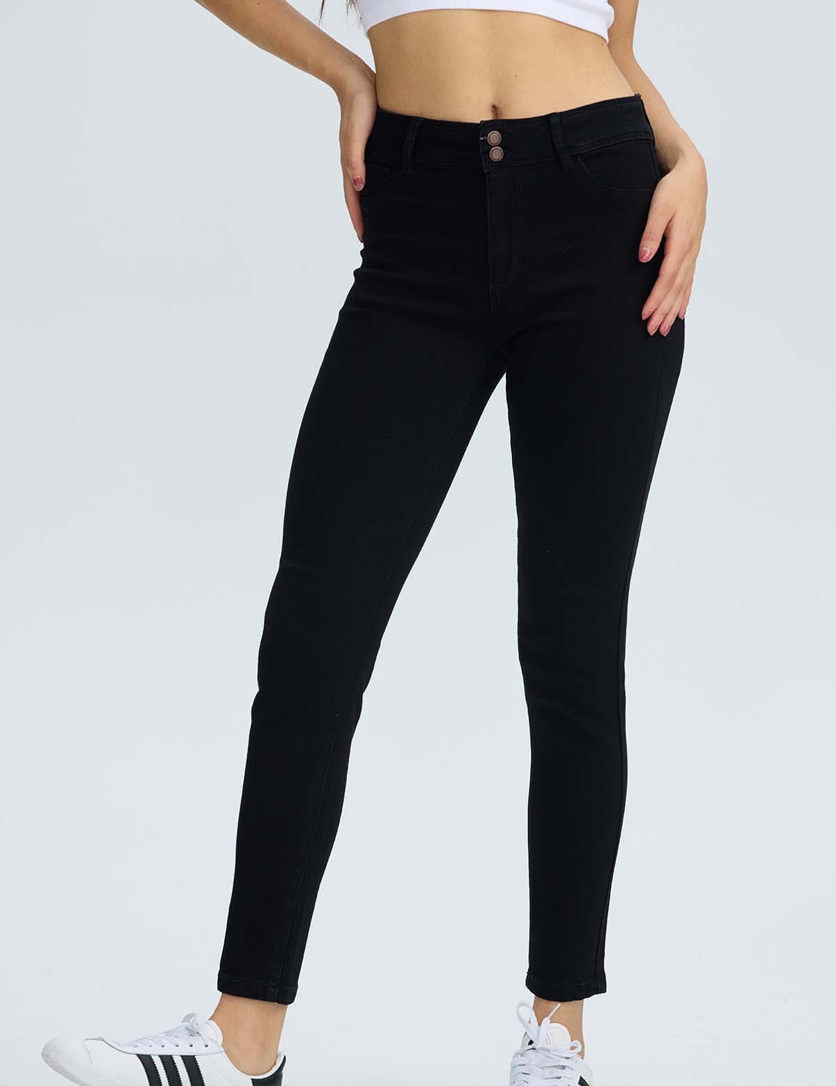 Jeans Mujer Push Jeny Negro