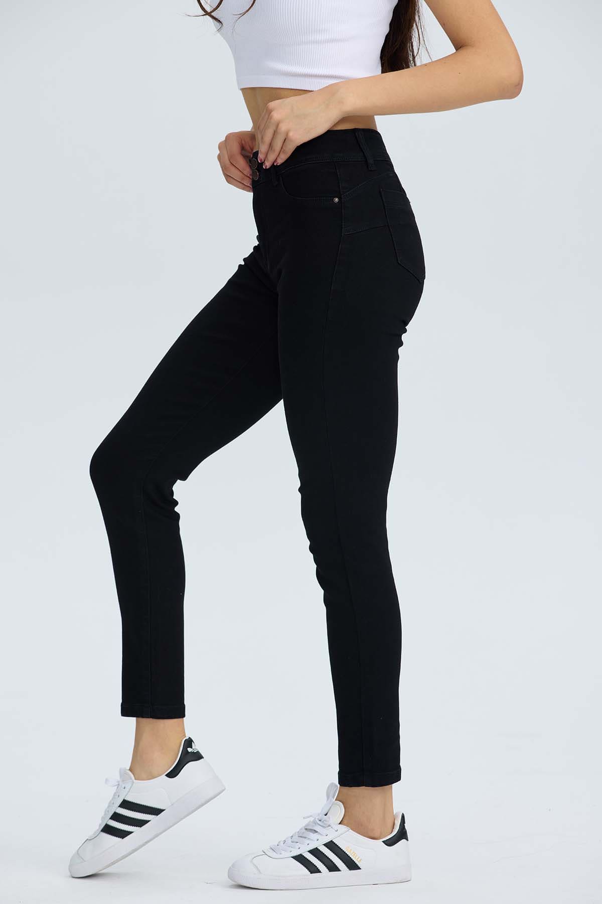 Jeans Mujer Push Jeny Negro