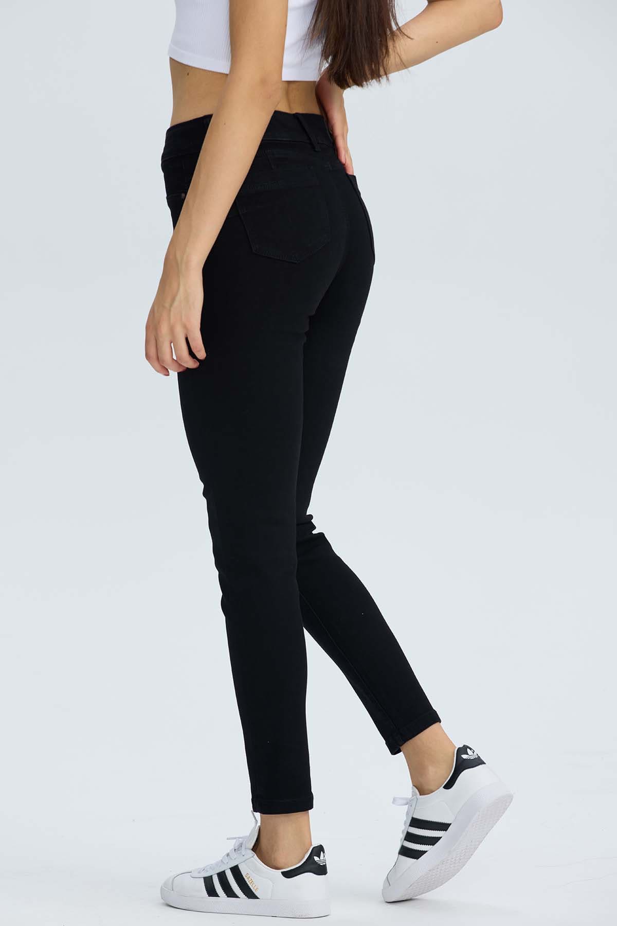 Jeans Mujer Push Jeny Negro
