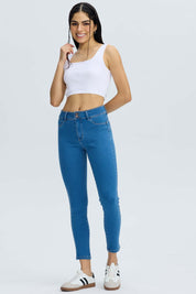 Jeans Mujer Push Up Jeny Azul Azul / 36