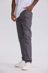 Jeans Slim Hombre Gris