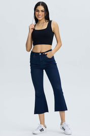 Jeans Mujer Vita Flare Azul Oscuro Azul / 48