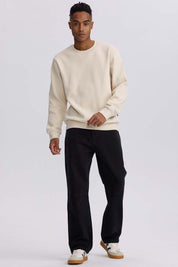 Jeans Hombre Retro Skater Negro