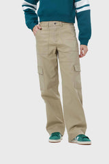 Jeans Calce Recto Mujer Camel